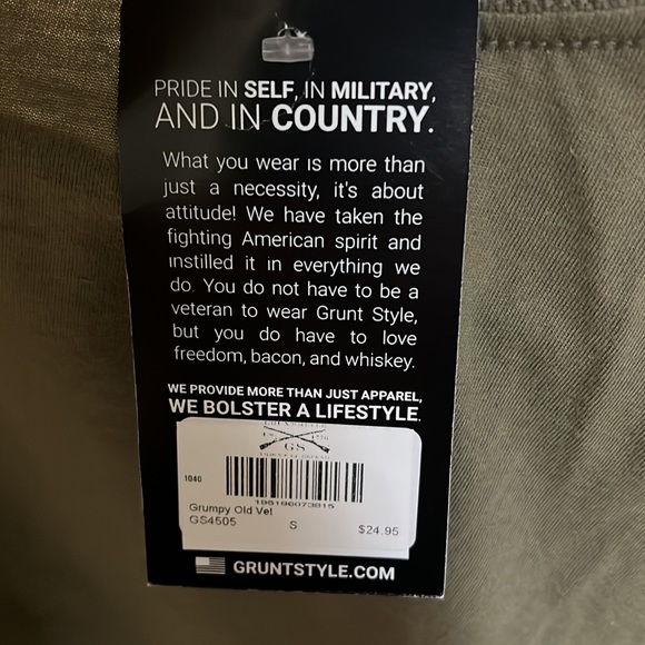 NWT Grunt Style Grumpy Vet tshirt men’s - Picture 4 of 5